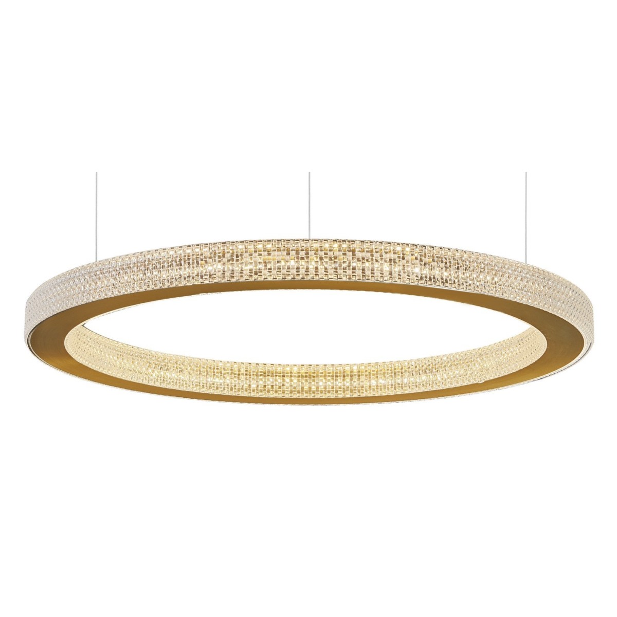 Niepowtarzalna lampa Luces Exclusivas MONTT LE41698 - kolor lampy - antyczny mosiądz, materiał - aluminium/akryl