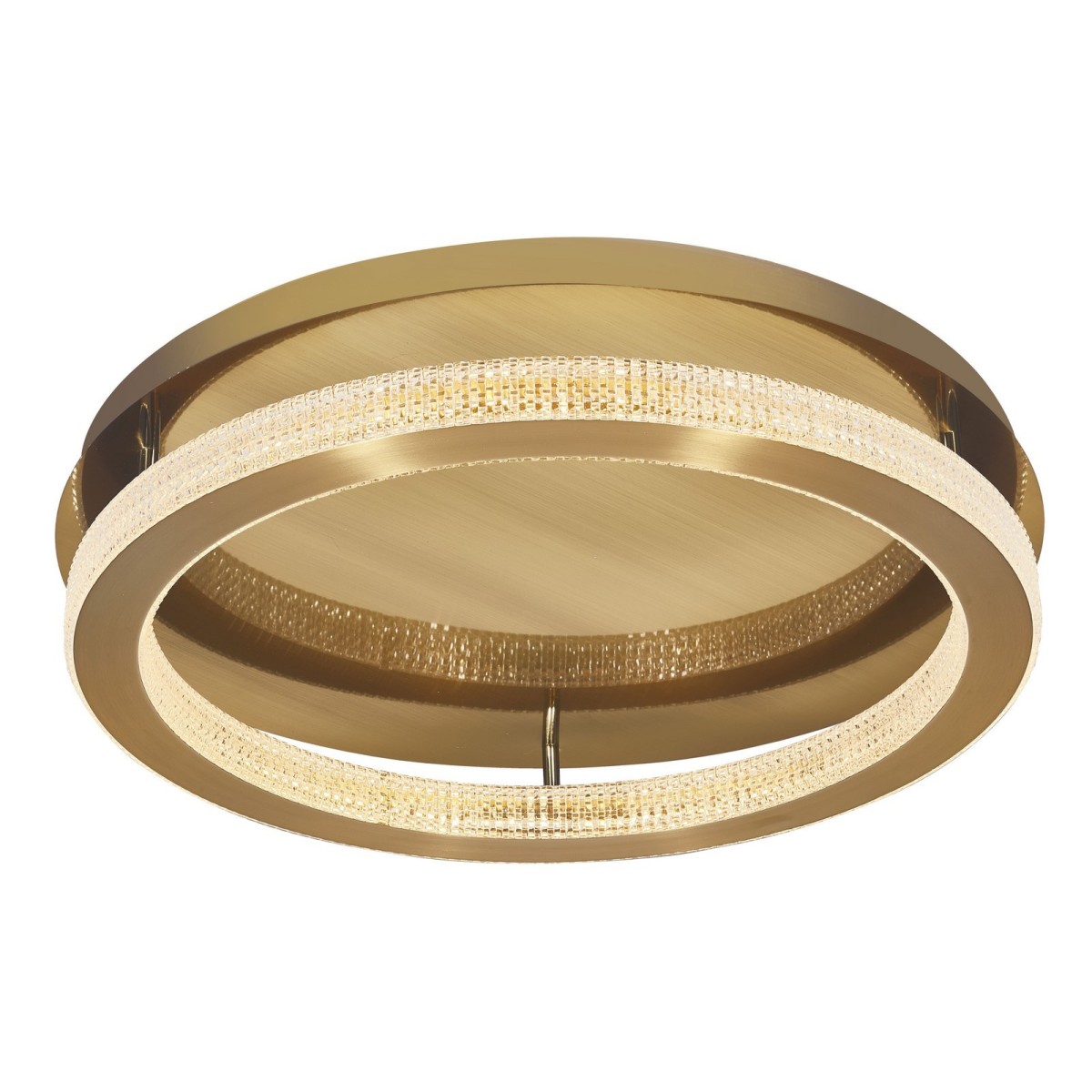 Stylowa lampa Luces Exclusivas MONTT LE41702 - kolor lampy - antyczny mosiądz, materiał - aluminium/akryl