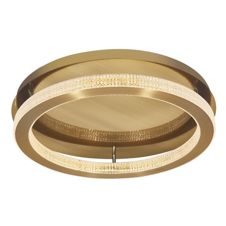 Stylowa lampa Luces Exclusivas MONTT LE41702 - kolor lampy - antyczny mosiądz, materiał - aluminium/akryl