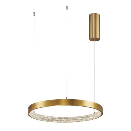 Niepowtarzalna lampa Luces Exclusivas MORON LE41704 - kolor lampy - antyczny mosiądz, materiał - aluminium/akryl
