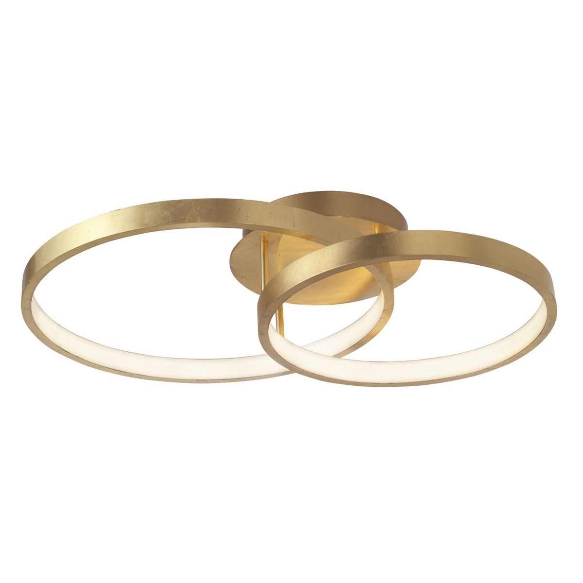 Stylowa lampa Luces Exclusivas NUEVE LE41708 - kolor lampy - złoty, materiał - aluminium