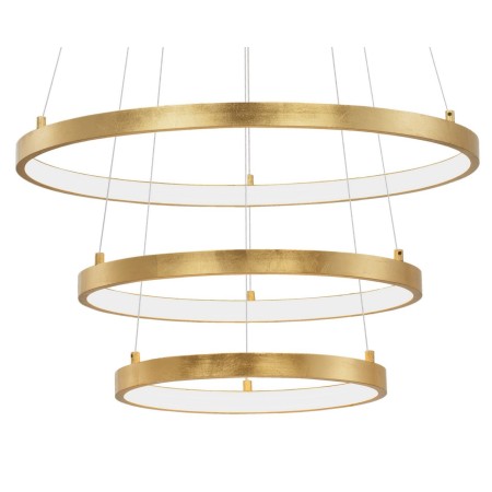 Wyjątkowa oprawa oświetleniowa Luces Exclusivas NUEVE LE41709 - kolor lampy - złoty (struktura niejednolita), materiał -