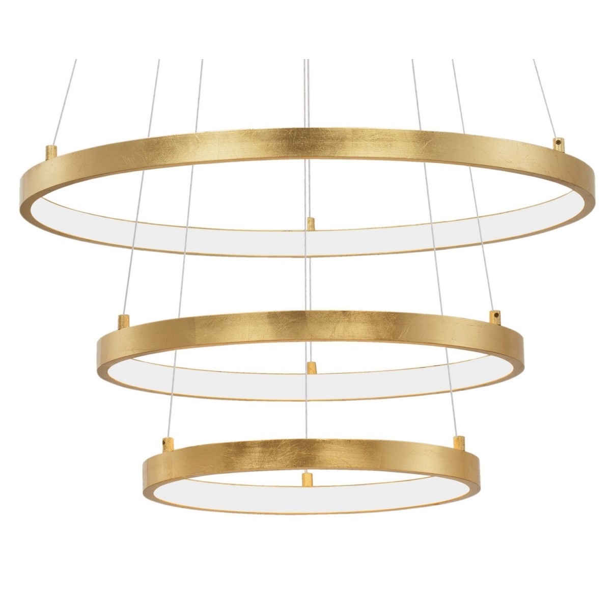 Wyjątkowa oprawa oświetleniowa Luces Exclusivas NUEVE LE41709 - kolor lampy - złoty (struktura niejednolita), materiał -