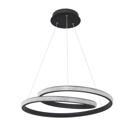 Nowoczesna lampa Luces Exclusivas OBERA LE41713 - kolor lampy - czarny, materiał - aluminium/akryl