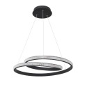 Nowoczesna lampa Luces Exclusivas OBERA LE41713 - kolor lampy - czarny, materiał - aluminium/akryl