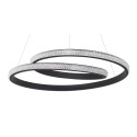 Nowoczesna lampa Luces Exclusivas OBERA LE41713 - kolor lampy - czarny, materiał - aluminium/akryl