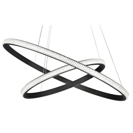 Wyjątkowa oprawa oświetleniowa Luces Exclusivas OCANA LE41715 - kolor lampy - czarny mat, materiał - aluminium/akryl