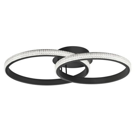 Piękna lampa Luces Exclusivas OCANA LE41718 - kolor lampy - czarny mat, materiał - aluminium/akryl