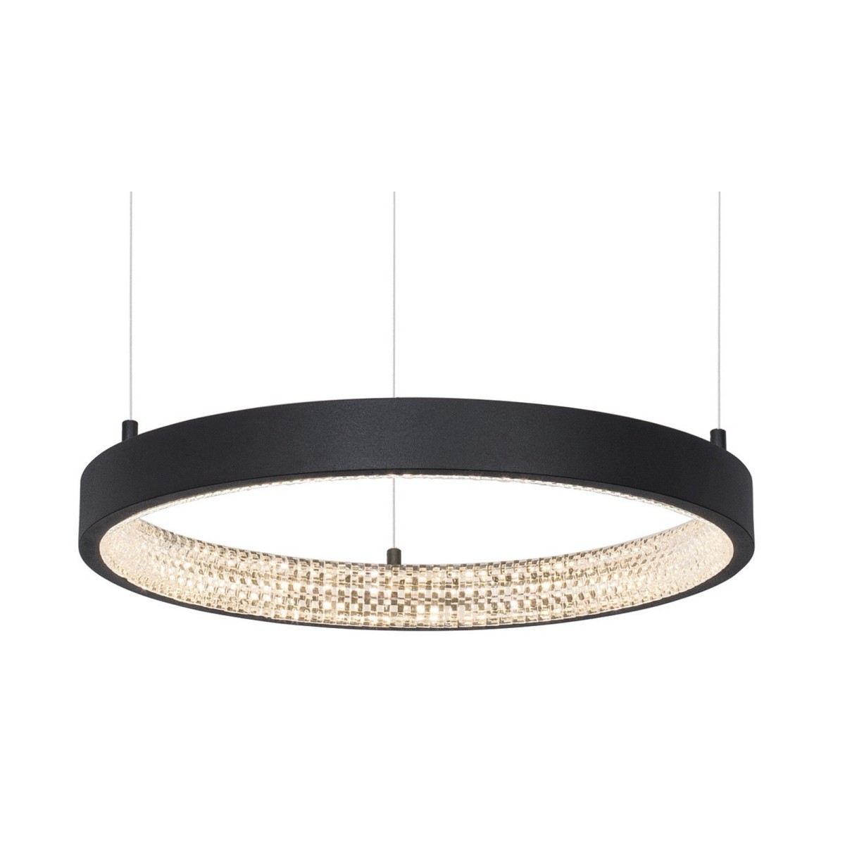 Niepowtarzalna lampa Luces Exclusivas MORON LE41722 - kolor lampy - czarny, materiał - aluminium/akryl