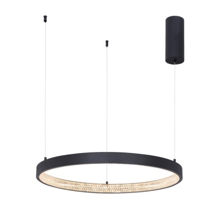 Niecodzienna lampa Luces Exclusivas MORON LE41723 - kolor lampy - czarny, materiał - aluminium/akryl