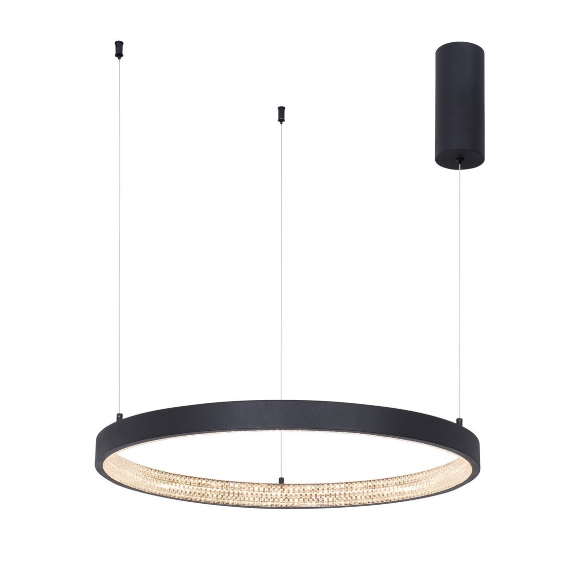 Niecodzienna lampa Luces Exclusivas MORON LE41723 - kolor lampy - czarny, materiał - aluminium/akryl