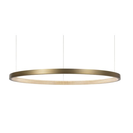 Niepowtarzalna lampa Luces Exclusivas ORITO LE41728 - kolor lampy - antyczny mosiądz, materiał - aluminium