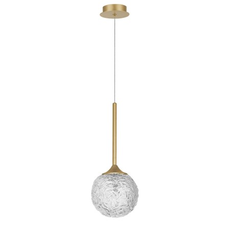 Niecodzienna lampa Luces Exclusivas PASTO LE41737 - kolor lampy - złoty mosiądz, materiał - szkło/stal