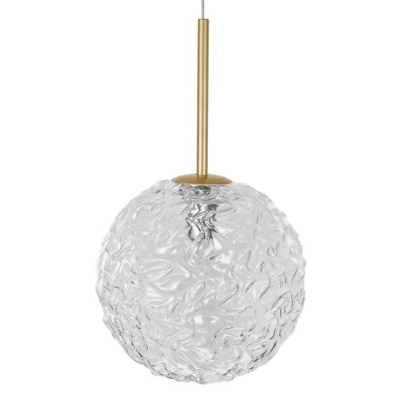 Piękna lampa Luces Exclusivas PASTO LE41738 - kolor lampy - złoty mosiądz, materiał - szkło/stal