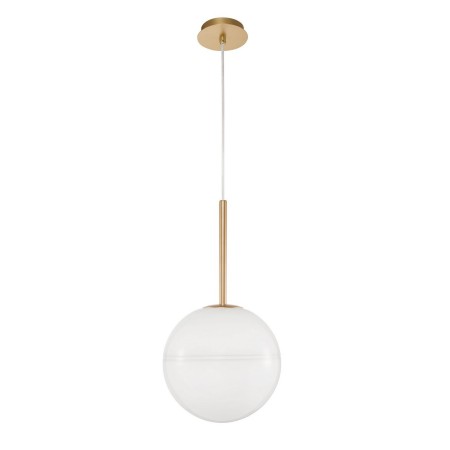 Stylowa lampa Luces Exclusivas PEREZ LE41746 - kolor lampy - złoty/biały, materiał - szkło