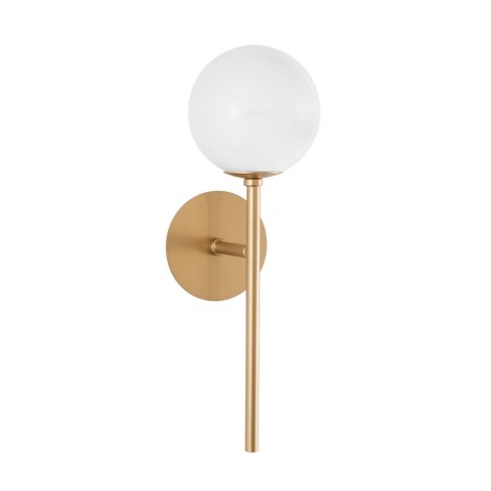 Nowoczesna lampa Luces Exclusivas PEREZ LE41751 - kolor lampy - złoty/biały, materiał - szkło