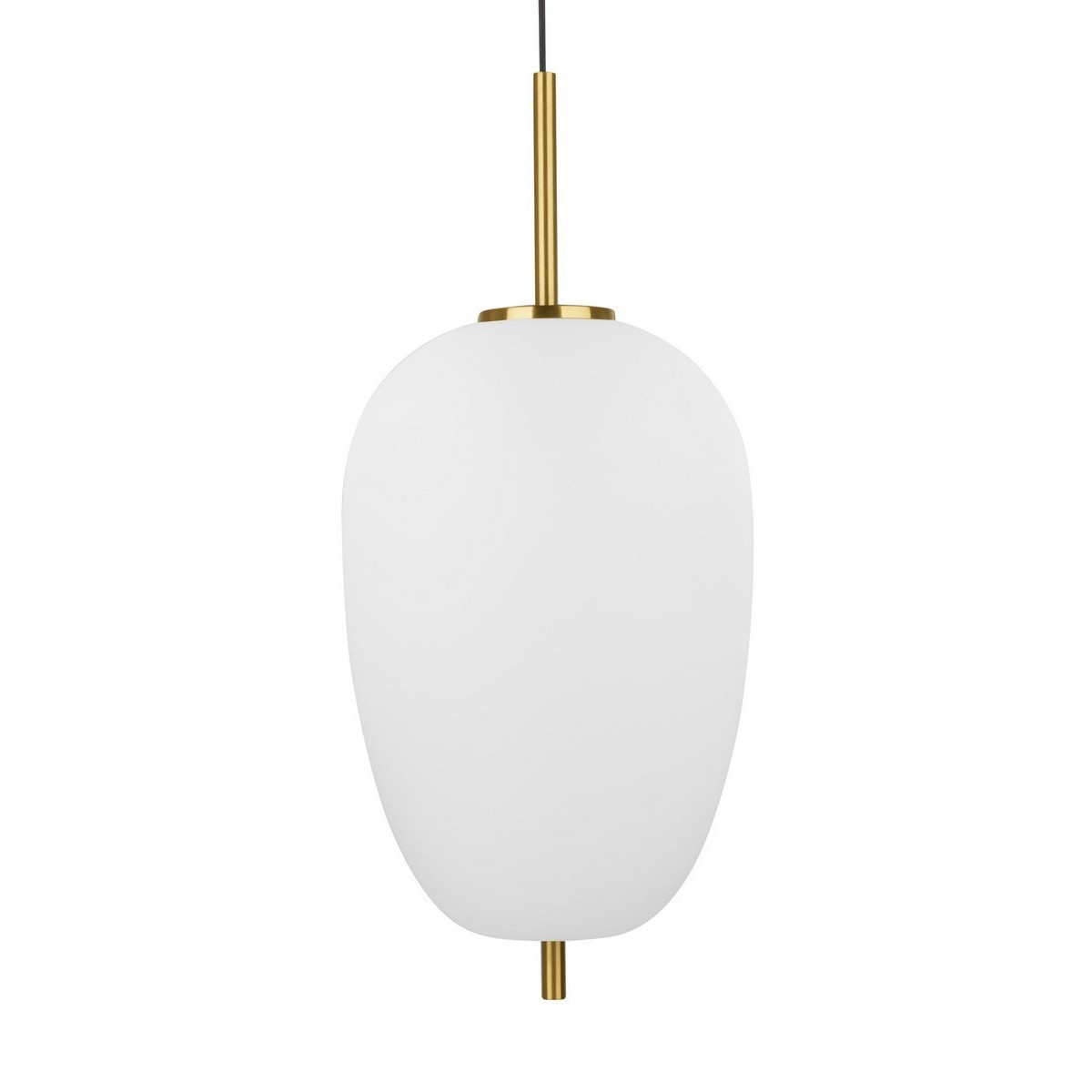 Piękna lampa Luces Exclusivas PILAR LE41756 - kolor lampy - biały/antyczny mosiądz, materiał - metal/szkło