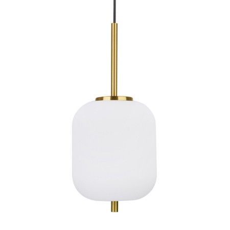 Stylowa lampa Luces Exclusivas PILAR LE41758 - kolor lampy - biały/antyczny mosiądz, materiał - metal/szkło