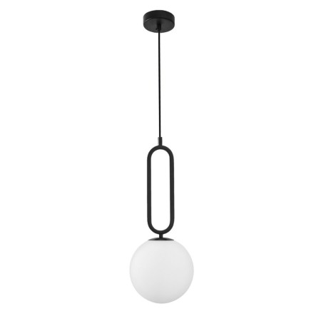 Wyjątkowa oprawa oświetleniowa Luces Exclusivas PINTO LE41765 - kolor lampy - biały/czarny, materiał - metal/szkło