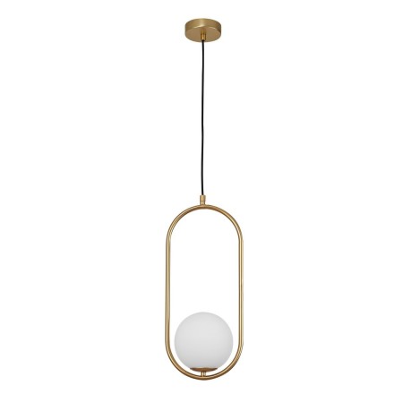 Wyjątkowa oprawa oświetleniowa Luces Exclusivas RENGO LE41771 - kolor lampy - złoty mosiądz, materiał - metal/szkło