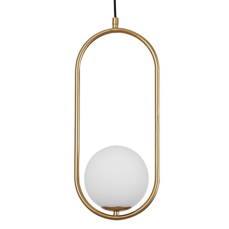 Wyjątkowa oprawa oświetleniowa Luces Exclusivas RENGO LE41771 - kolor lampy - złoty mosiądz, materiał - metal/szkło