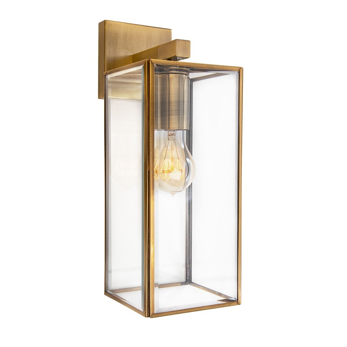 Wyjątkowa oprawa oświetleniowa Luces Exclusivas SALTA LE41777 - kolor lampy - antyczny mosiądz, materiał - metal/szkło