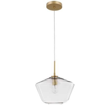 Stylowa lampa Luces Exclusivas TULUA LE41794 - kolor lampy - złoty/transparentny, materiał - metal/szkło