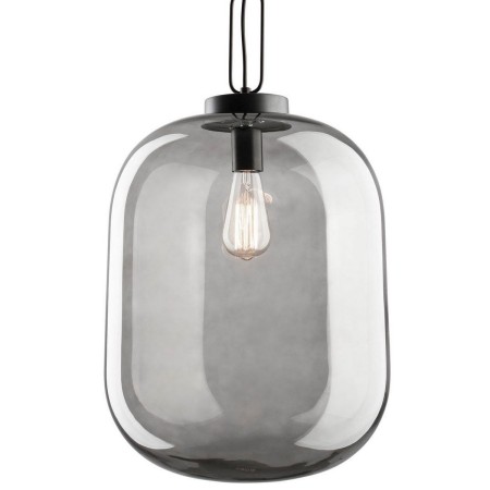 Stylowa lampa Luces Exclusivas URENA LE41816 - kolor lampy - czarny, materiał - aluminium