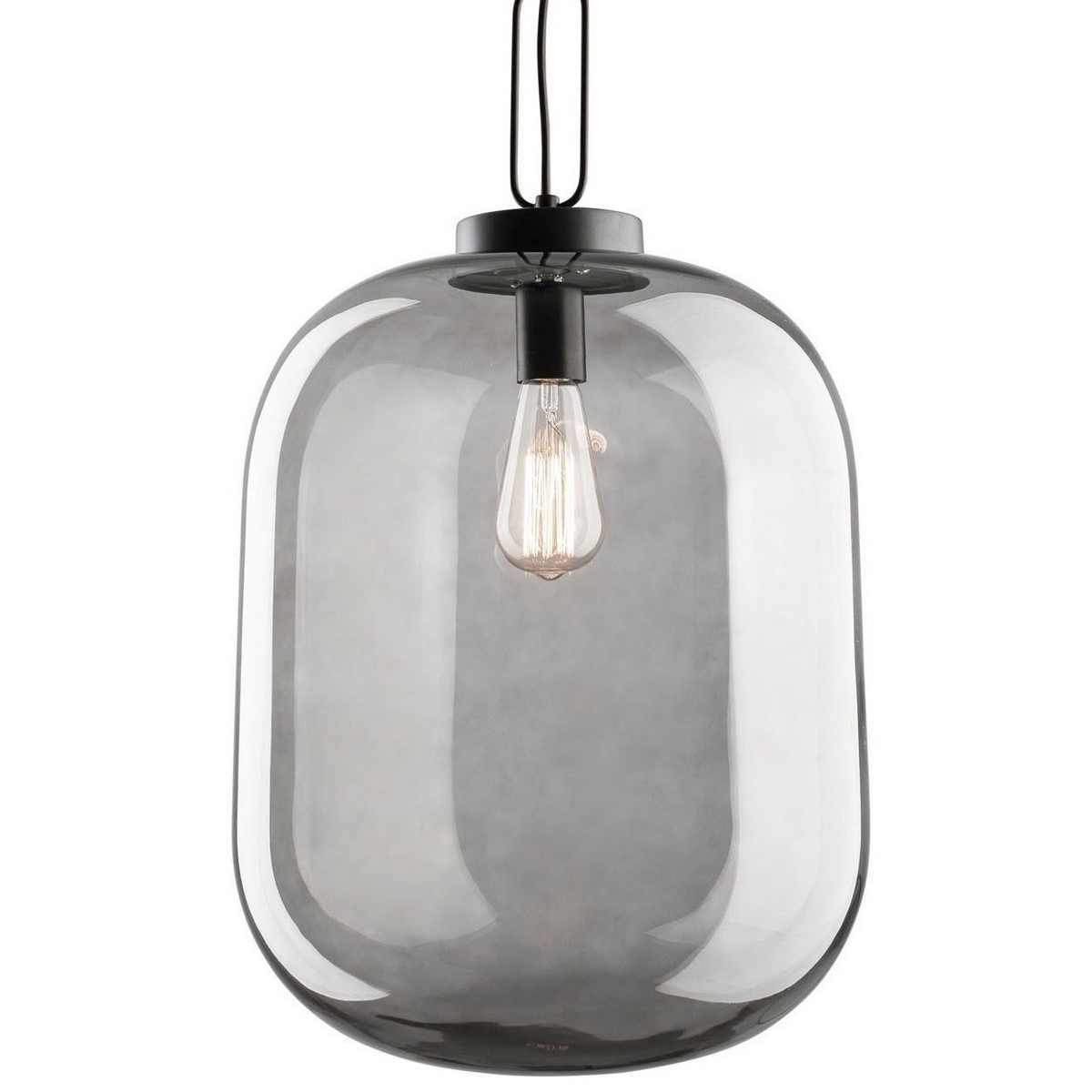 Stylowa lampa Luces Exclusivas URENA LE41816 - kolor lampy - czarny, materiał - aluminium