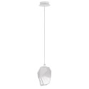 Nowoczesna lampa Luces Exclusivas VIGIA LE41821 - kolor lampy - transparentny/biały, materiał - szkło/metal