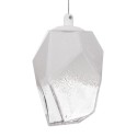 Nowoczesna lampa Luces Exclusivas VIGIA LE41821 - kolor lampy - transparentny/biały, materiał - szkło/metal