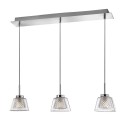 Piękna lampa Luces Exclusivas YOPAL LE41832 - kolor lampy - transparentny, materiał - chrom/szkło