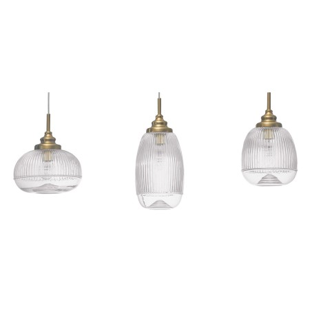 Wyjątkowa oprawa oświetleniowa Luces Exclusivas AHIGAL LE41847 - kolor lampy - satynowe złoto, materiał - metal/szkło