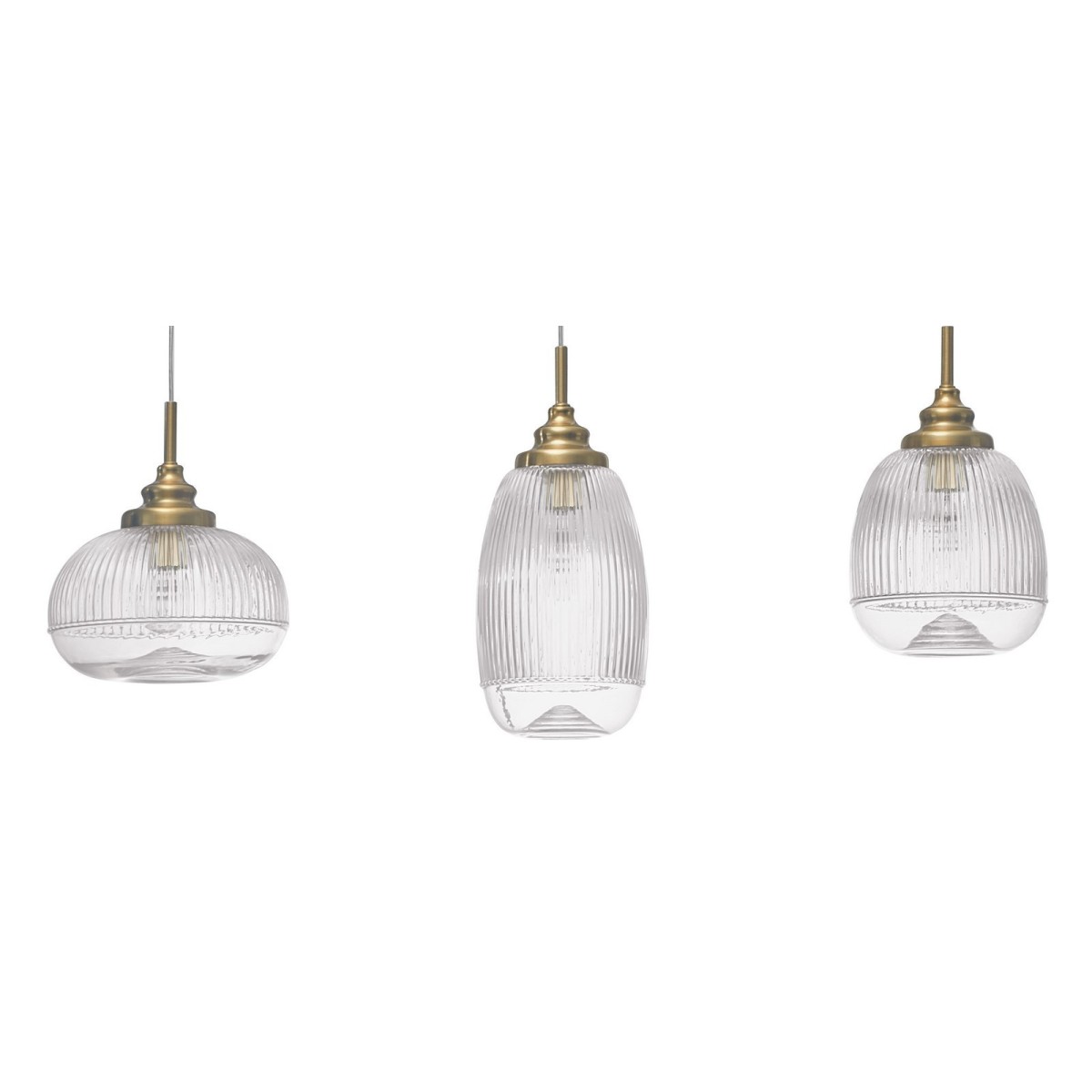 Wyjątkowa oprawa oświetleniowa Luces Exclusivas AHIGAL LE41847 - kolor lampy - satynowe złoto, materiał - metal/szkło