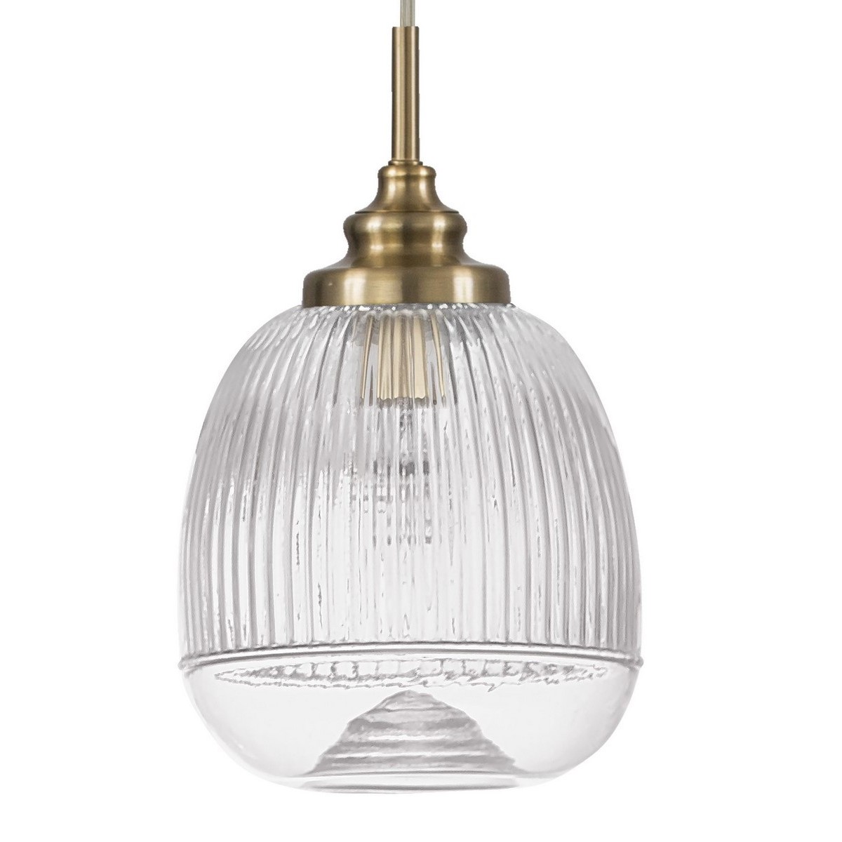 Niecodzienna lampa Luces Exclusivas AHIGAL LE41849 - kolor lampy - satynowe złoto, materiał - metal/szkło