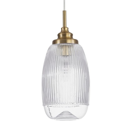 Piękna lampa Luces Exclusivas AHIGAL LE41850 - kolor lampy - satynowe złoto, materiał - metal/szkło