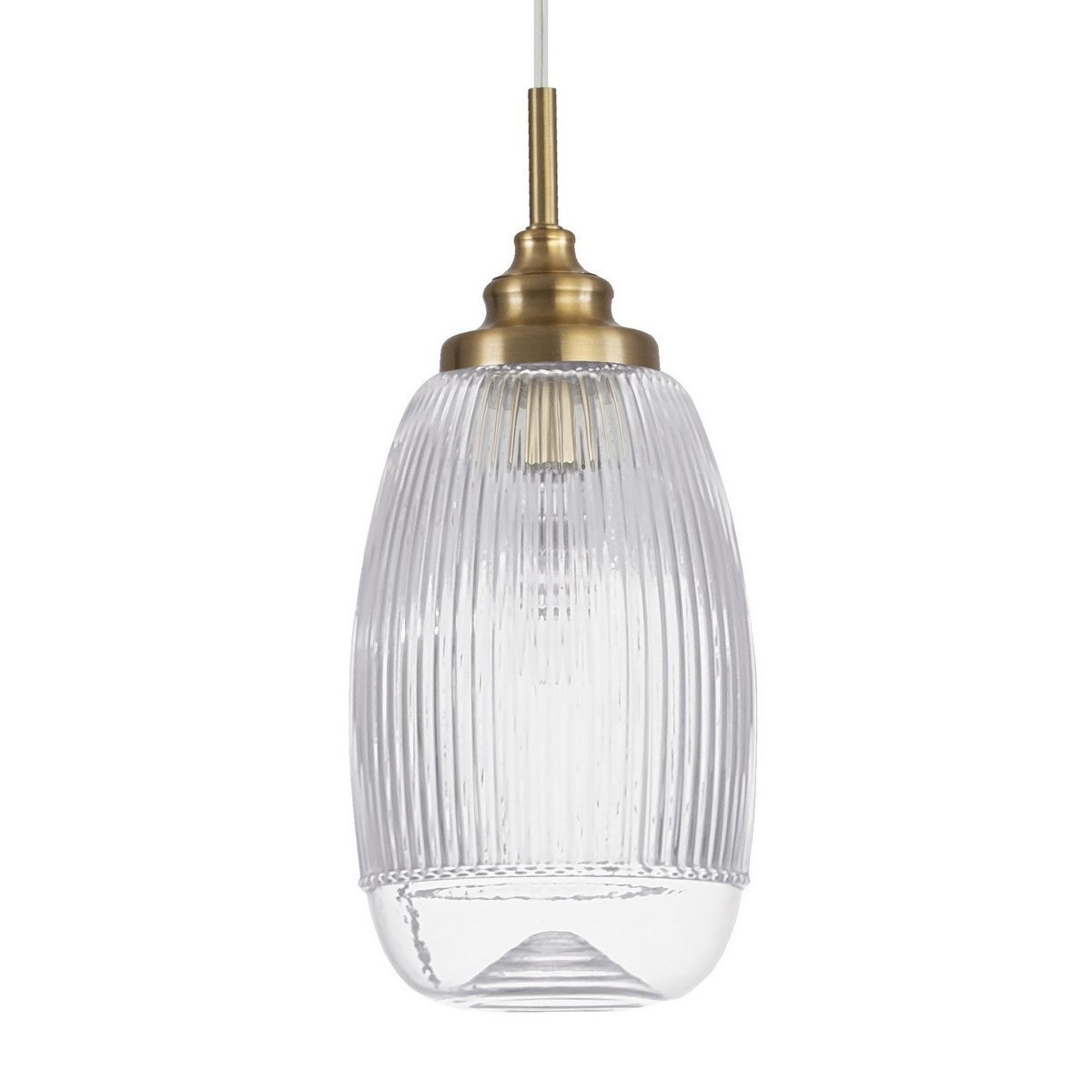 Piękna lampa Luces Exclusivas AHIGAL LE41850 - kolor lampy - satynowe złoto, materiał - metal/szkło