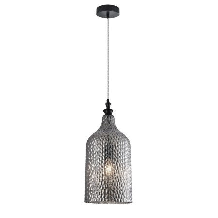 Nowoczesna lampa Luces Exclusivas BOCONO LE41899 - kolor lampy - dymiony/czarny mat, materiał - metal/szkło