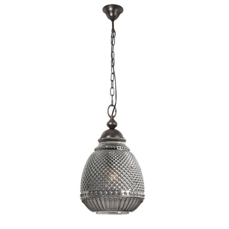 Wyjątkowa oprawa oświetleniowa Luces Exclusivas BOGOTA LE41901 - kolor lampy - szary, materiał - szkło