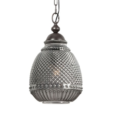 Wyjątkowa oprawa oświetleniowa Luces Exclusivas BOGOTA LE41901 - kolor lampy - szary, materiał - szkło