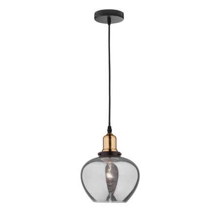 Wyjątkowa oprawa oświetleniowa Luces Exclusivas CALDAS LE41925 - kolor lampy - czarny/dymiony, materiał - szkło/metal