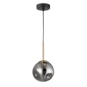 Stylowa lampa Luces Exclusivas CALERA LE41930 - kolor lampy - złoty/chrom, materiał - szkło/metal