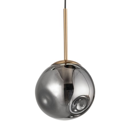 Stylowa lampa Luces Exclusivas CALERA LE41930 - kolor lampy - złoty/chrom, materiał - szkło/metal