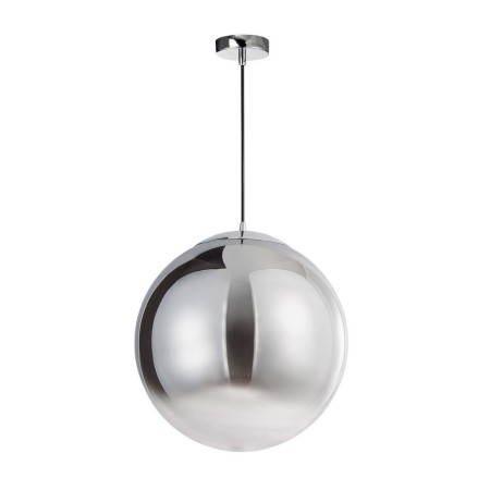 Piękna lampa Luces Exclusivas CALETA LE41934 - kolor lampy - dymiony/chromowany , materiał - szkło/aluminium