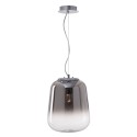 Stylowa lampa Luces Exclusivas CANADA LE41936 - kolor lampy - dymiony/chromowany , materiał - szkło/aluminium
