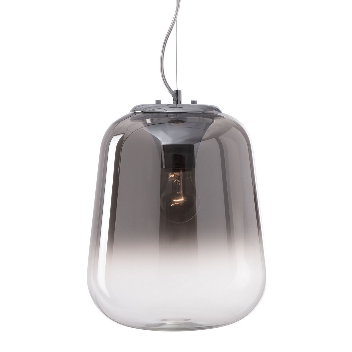 Wyjątkowa oprawa oświetleniowa Luces Exclusivas CANADA LE41937 - kolor lampy - dymiony/chromowany , materiał - szkło/alu