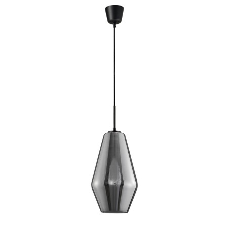Niepowtarzalna lampa Luces Exclusivas CANETE LE41938 - kolor lampy - czarny/chrom, materiał - szkło/metal