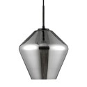 Niecodzienna lampa Luces Exclusivas CANETE LE41939 - kolor lampy - czarny/chrom, materiał - szkło/metal