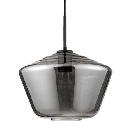 Piękna lampa Luces Exclusivas CANETE LE41940 - kolor lampy - czarny/chrom, materiał - szkło/metal