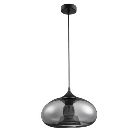 Nowoczesna lampa Luces Exclusivas CANTOS LE41941 - kolor lampy - czarny/chrom, materiał - szkło/metal